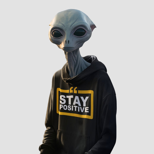 Stay Positive Unisex Heavy Blend Hooded Sweatshirt